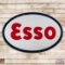 Esso Gasoline 7.5' Double Sided Porcelain ID Sign