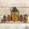 Group of 6 Whiz Metal Polish Metal Cans