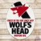 1976 Wolf's Head Motor Oil Double Sided Tin Sign w/ Logo