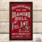 Ask for Diamond Bell and Full Jewell 5 Cent Cigars Single Sided Tin Sign