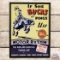 Group of 2 Whiz Advertising Poster Signs Framed 