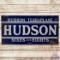 Scarce Hudson Terraplane Sixes and Eights 4' Double Sided Porcelain Sign