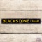 Blacksone Cigar Single Sided Porcelain Sign