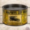 Whiz Graphite Cup Grease Metal Advertising Can w/ Early Automobile