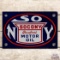 Socony Parabase Motor Oil Single Sided Porcelain Sign w/ Logo