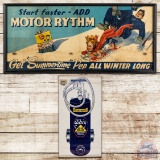 Group of 2 Whiz Advertising Posters Gear Grease & Motor Rhythm