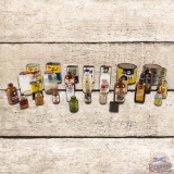 Lot of 28 Whiz Advertising Cans & Bottles