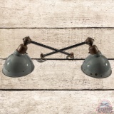 Original Porcelain Light Shades Set of 2
