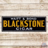Waitt & Bond Blackstone Cigar Emb. Single Sided Porcelain Sign