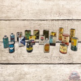 Group of 19 Whiz Advertising Cans & Bottles