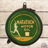 Marathon Motor Oil 5 Gallon Rocker Can w/ 