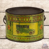 Whizoil Soap Metal Can w/ Early Car