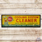 Whiz Cooling System Cleaner Framed Advertising Poster w/ Can & Automobile