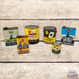 Group of 6 Whiz Automotive Cans Wax Black Ace & Anti-Gel w/ Seal