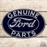 Ford Genuine Parts Double Sided Porcelain Sign