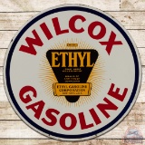Rare Wilcox Ethyl Gasoline 30