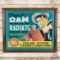Group of 2 Framed Whiz Automotive Advertising Posters