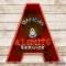 Official Alemite Service 3' Single Sided Porcelain Die Cut Neon Sign