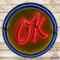 Chevrolet OK Factory 5' Single Sided Porcelain Neon Sign