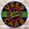 Oldsmobile Safety Tested Used Cars 4' Single Sided Porcelain Neon Sign
