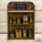 Whiz Brilliant Polish Single Sided Tin Display w/ 11 Cans