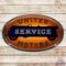 Fantastic NOS United Motors Service Countertop Lighted Advertising Sign w/ Original Box