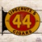 Lipschutz's 44 Cigars Double Sided Tin Flange Sign