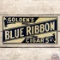Golden's Blue Ribbon Cigars Emb. Single Sided Tin Sign