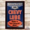 Excellent Chevrolet Chevy Lube Enjoy Jet-Smooth Ride GM Guardian Maintenance Advertising Poster Sign