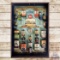 Outstanding Whiz Automotive Products Display Cabinet w/ Cans