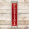 Sinclair Pennsylvania Motor Oil Vertical Single Sided Porcelain Sign