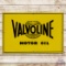 Valvoline Motor Oil 4' Single Sided Porcelain Sign
