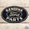 Scarce Ford Genuine Parts Emb. SS Soybean Sign