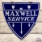 Maxwell Automobiles Service Double Sided Porcelain Sign