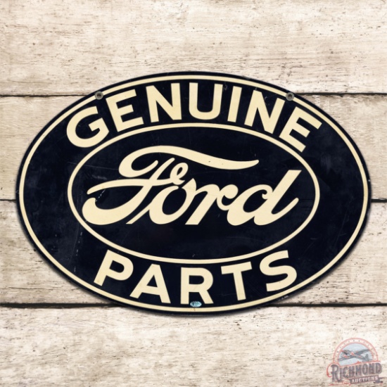 Genuine Ford Parts Double Sided Tin Sign