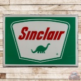 Sinclair Service Station Emb. Plastic ID Sign w/ Dino