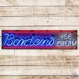 Borden's Ice Cream 5' Single Sided Porcelain Neon Sign