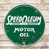 Rare Speedoleum Super Quality Motor Oil 30