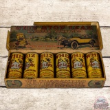 Amazing Whiz Stop Leak Radiator Compound Advertising Display Box w/ 6 Original Cans Complete