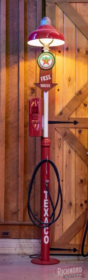 Texaco Custom Made Island Light With Water