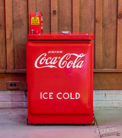 Drink Coca-Cola "Serve Yourself" Westinghouse Vending Machine