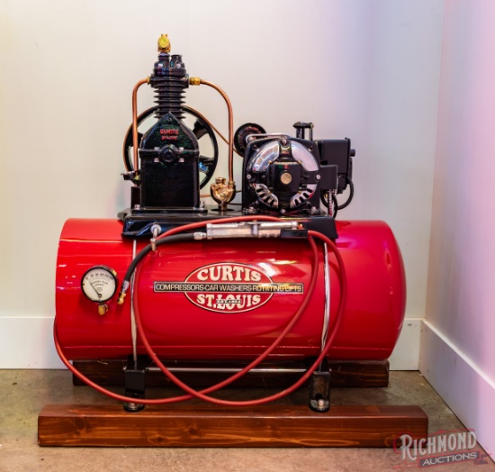 Curtis St. Louis Air Compressor Restored