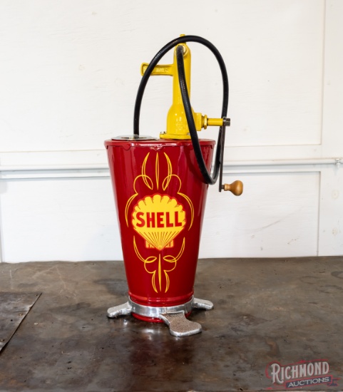 Shell Service Station Restored Grease Pump