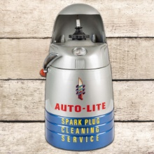 Spark Plug cut Plug Chewing Tobacco - New Old