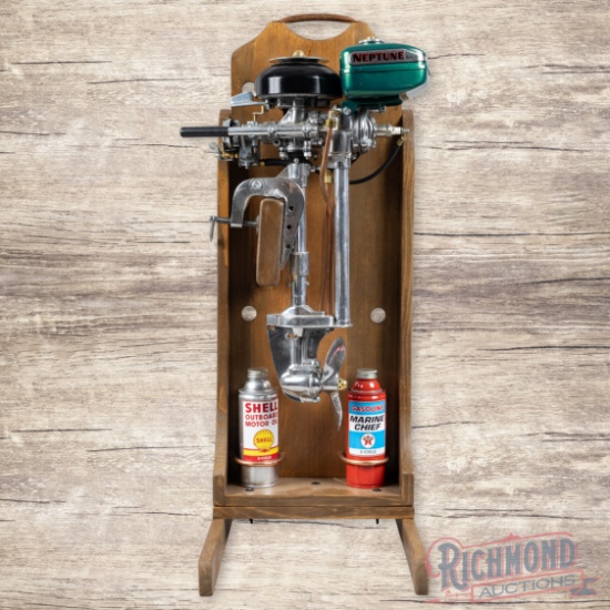 Restored Neptune Outboard Motor Display