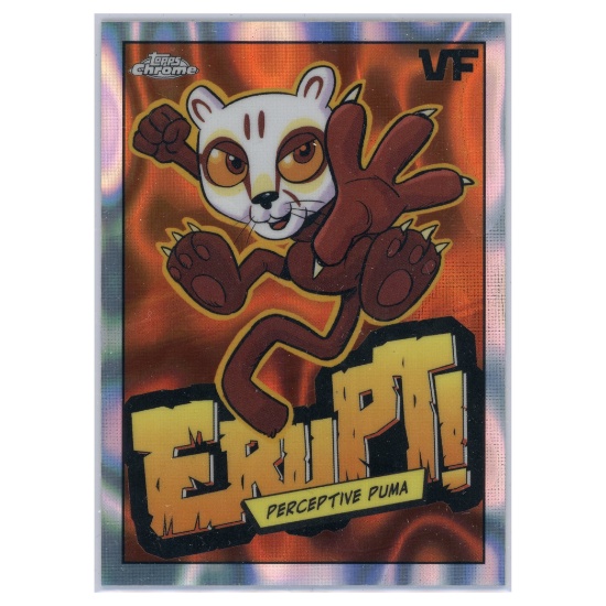 2025 Topps Chrome VeeFriends Erupt! Perceptive Puma #E-10