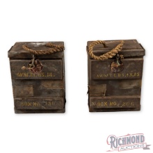 Two "Half Crates" Pakistan Ordnance Factory 410 Musket Ball Cartridges 360 Rounds