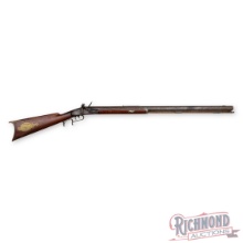 Late Flintlock Kentucky Half Stock with T. Neaves & Sons Marked Flintlock in 36 Caliber