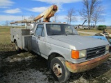 244 - 1988 FORD BUCKET TRUCK