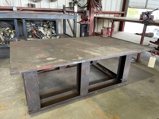 79" X 48" X 24" H.D. Welding Table with 6" Vise